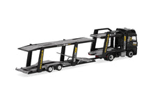 Lade das Bild in den Galerie-Viewer, Mercedes-Benz Actros L '18 Gigaspace Autotransporter-Hängerzug "Raven Logistic"- Herpa 1:87
