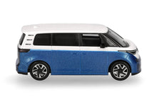 Lade das Bild in den Galerie-Viewer, Volkswagen (VW) ID. Buzz People zweifarbig, candy white, blue metallic - Herpa 1:87
