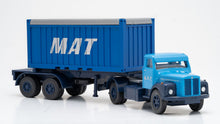 Lade das Bild in den Galerie-Viewer, Scania Containersattelzug 20' M.A.T. Schweden Hauber - Wiking 1:87

