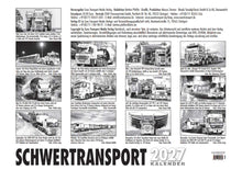 Lade das Bild in den Galerie-Viewer, Schwertransport Kalender 2027
