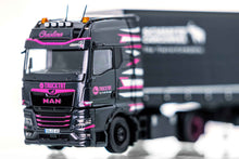 Lade das Bild in den Galerie-Viewer, MAN TGX GX Gardinenplanenauflieger 3achs, Christina Scheib Transporte - Tekno 1:50
