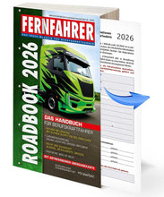 Lade das Bild in den Galerie-Viewer, FERNFAHRER-Roadbook 2026 - Das Handbuch für Berufskraftfahrer
