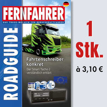 Lade das Bild in den Galerie-Viewer, FERNFAHRER Roadguide - Fahrtenschreiber konkret
