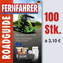 Lade das Bild in den Galerie-Viewer, FERNFAHRER Roadguide - Pausen mit Plan
