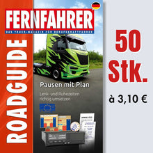 Lade das Bild in den Galerie-Viewer, FERNFAHRER Roadguide - Pausen mit Plan
