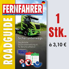 Lade das Bild in den Galerie-Viewer, FERNFAHRER Roadguide - Sicher unterwegs
