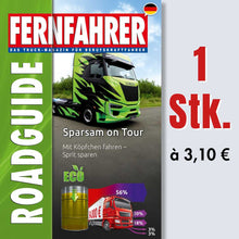 Lade das Bild in den Galerie-Viewer, FERNFAHRER Roadguide - Sparsam on Tour
