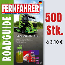 Lade das Bild in den Galerie-Viewer, FERNFAHRER Roadguide - Sparsam on Tour
