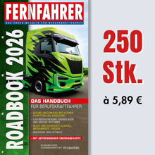 Lade das Bild in den Galerie-Viewer, FERNFAHRER-Roadbook 2026 - Das Handbuch für Berufskraftfahrer
