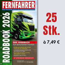 Lade das Bild in den Galerie-Viewer, FERNFAHRER-Roadbook 2026 - Das Handbuch für Berufskraftfahrer
