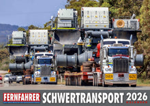 Lade das Bild in den Galerie-Viewer, Schwertransport Kalender 2026
