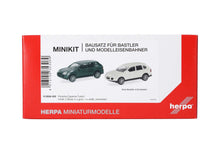 Lade das Bild in den Galerie-Viewer, Herpa MiniKit: Porsche Cayenne Turbo, british racing green/sandweiß (2 Stück) - Herpa 1:87
