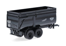 Lade das Bild in den Galerie-Viewer, Krampe Kippmuldenanhänger BigBody 650 2achs, schwarz - Herpa 1:87
