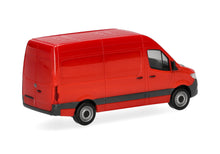 Lade das Bild in den Galerie-Viewer, Mercedes-Benz Sprinter '18 Kasten Hochdach, rot - Herpa 1:87
