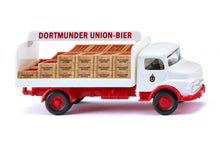 Lade das Bild in den Galerie-Viewer, Getränke-Lkw (MB Kurzhauber) "Dortmunder Union" - Wiking 1:87
