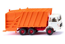 Lade das Bild in den Galerie-Viewer, Pressmüllwagen (MAN), weiß/kommunalorange - Wiking 1:87
