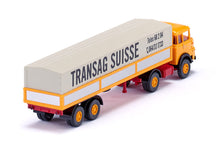 Lade das Bild in den Galerie-Viewer, Krupp 806 Pritschensattelzug &quot;Transag Suisse&quot; - Wiking 1:87
