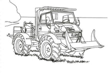 Lade das Bild in den Galerie-Viewer, UNIMOG + MB-trac Malbuch
