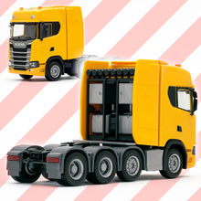 Lade das Bild in den Galerie-Viewer, Scania CS 20 HD Schwerlastzugmaschine maisgelb - Herpa 1:87
