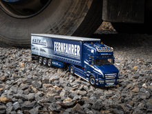 Lade das Bild in den Galerie-Viewer, Scania Hauber T164 H.D.T.V. Logistik / FERNFAHRER - WSI 1:50
