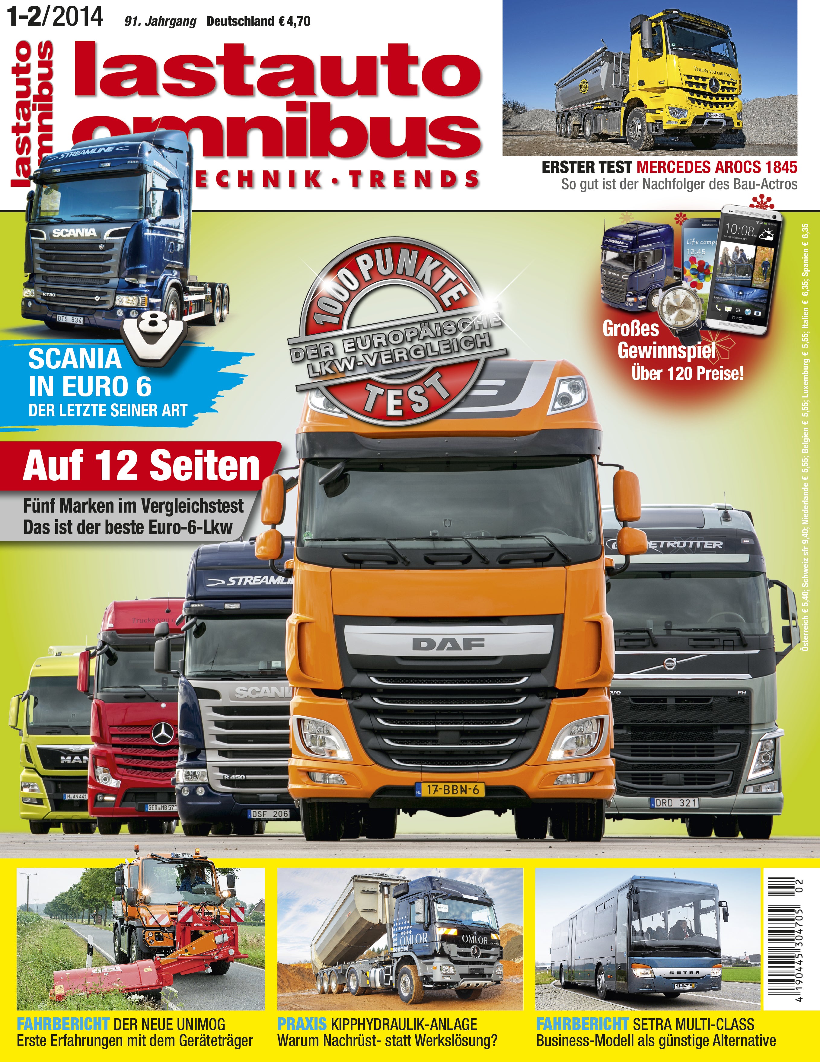 Lastauto Omnibus 01-02/2014 E-Paper – eurotransport.de/shop