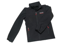 Lade das Bild in den Galerie-Viewer, FERNFAHRER Softshelljacke schwarz (Weste) 2 in 1
