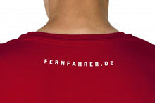 Lade das Bild in den Galerie-Viewer, FERNFAHRER T-Shirt rot - DRIVE YOUR DREAM
